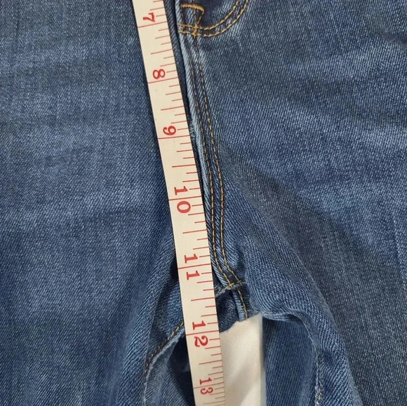 Old Navy, Power Slim, Straight Leg Blue Jeans. - Picture 4 of 9